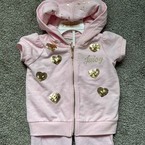 Pink juicy couture set